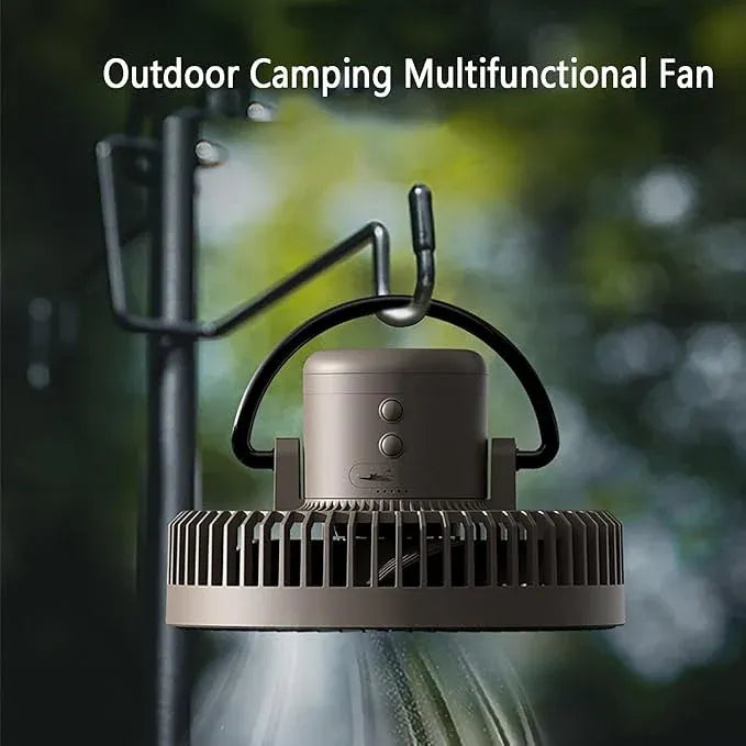 Outdoor Camping Fan – Portable Cooling for Every Adventure 🌲❄️